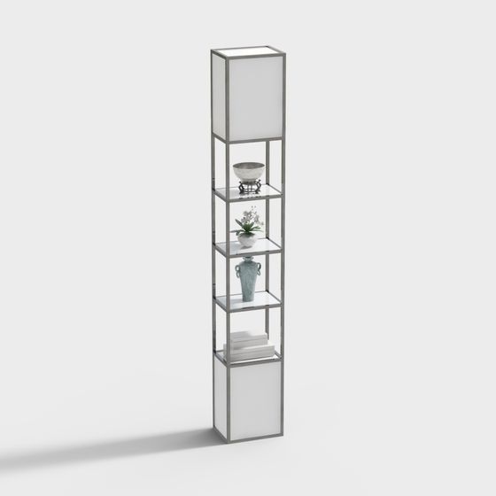 Urban Tower Shelf 3D model