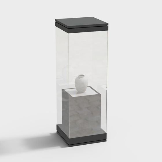 Minimalist Showcase 3D model