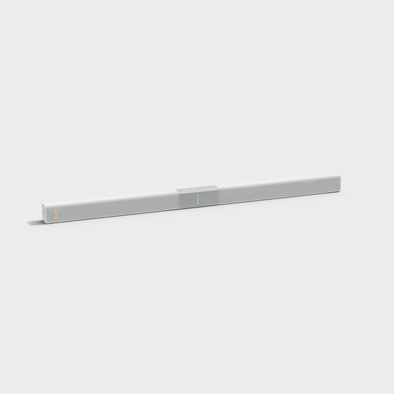 Stylish Minimalist Soundbar 3D model