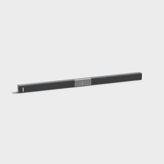 Soundbar 2000 3D model - Elegant Low-Poly Design