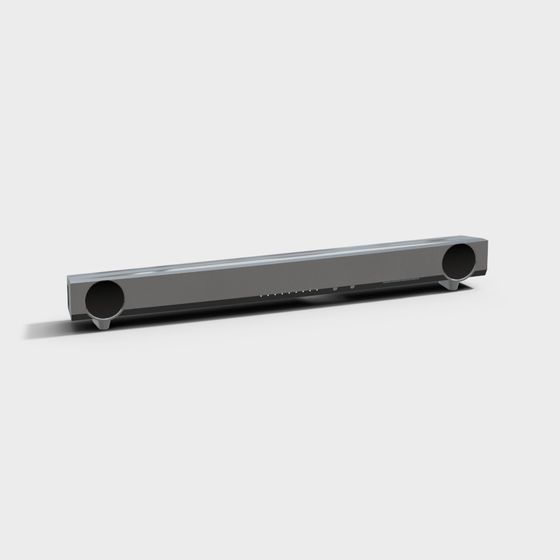 Stylish Soundbar 3D model