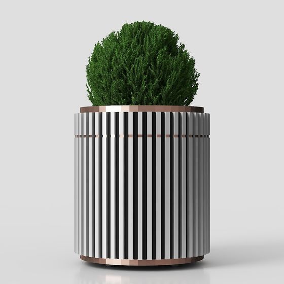 Urban Oasis Planter 3D model