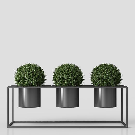 Urban Oasis Display Stand 3D model