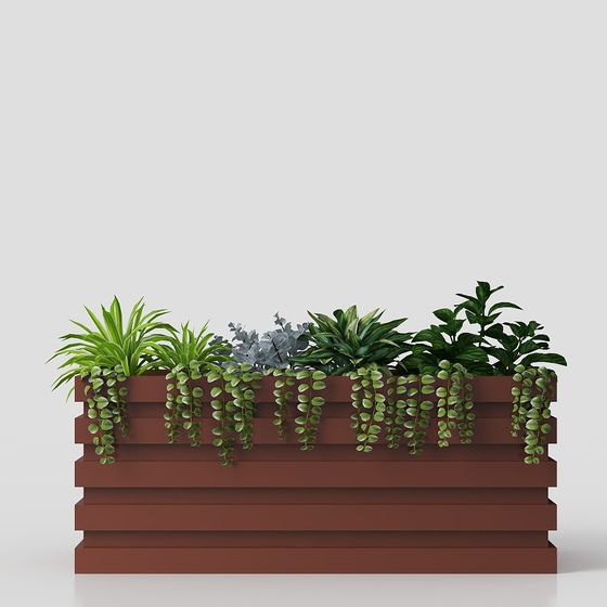 City Oasis Planter 3D model