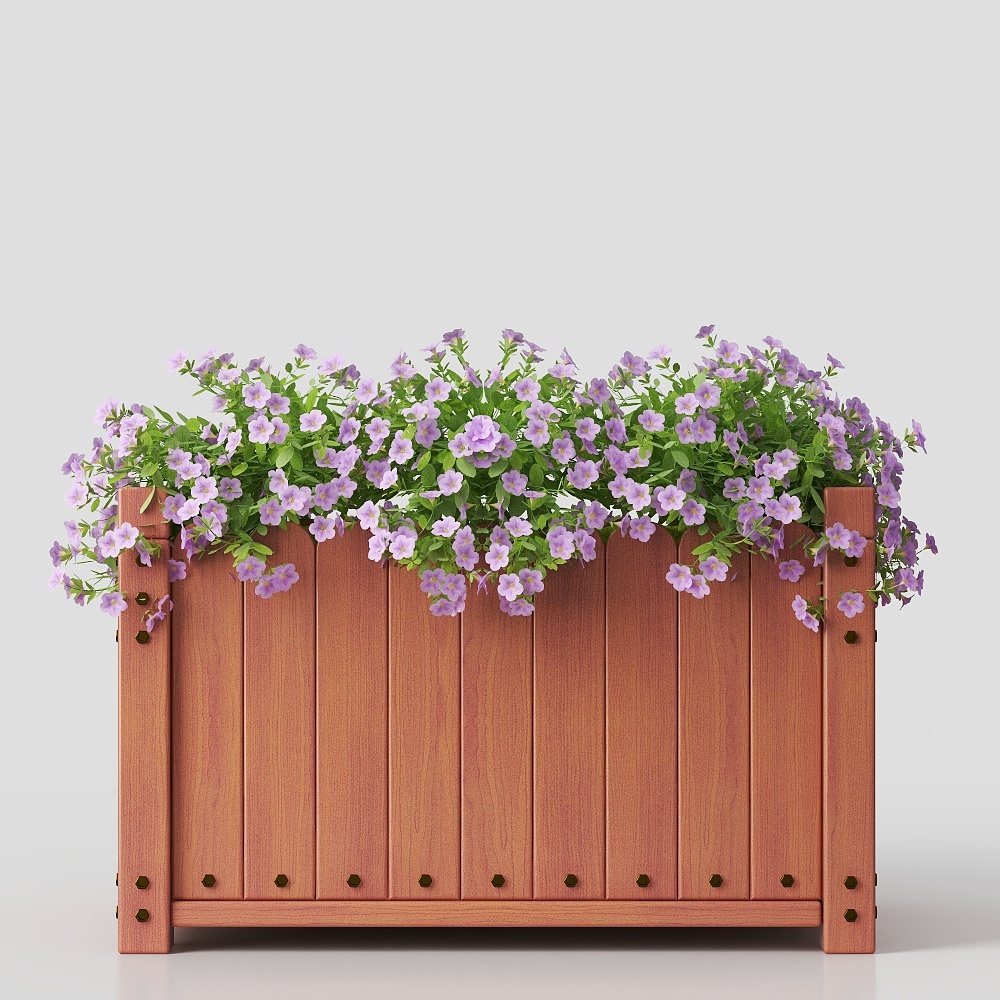 Villa traditional flower box