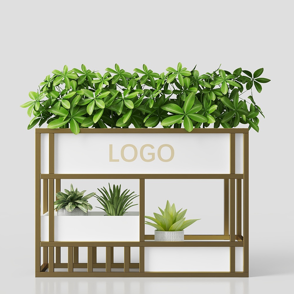 sắp xếp hoa đơn giản trong vườn