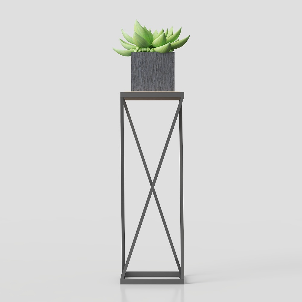 Outdoor street modern flower bed planter