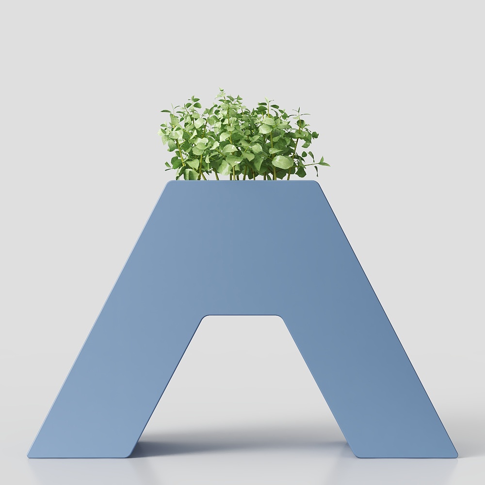 Stand de fleurs à la mode supermarché