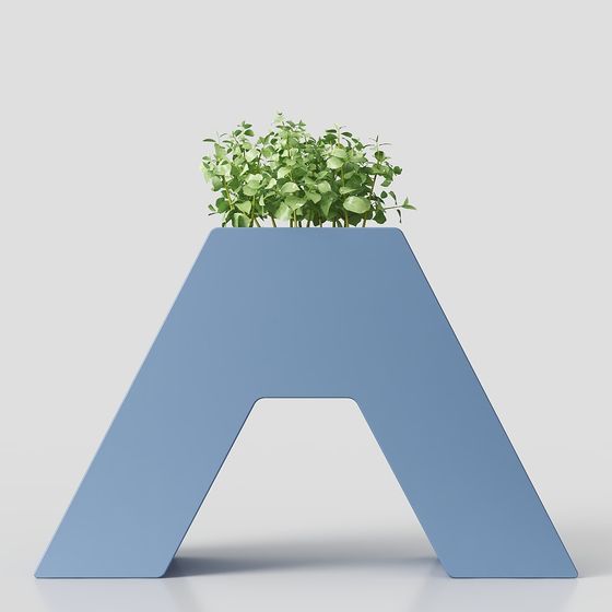 Stand de fleurs à la mode supermarché