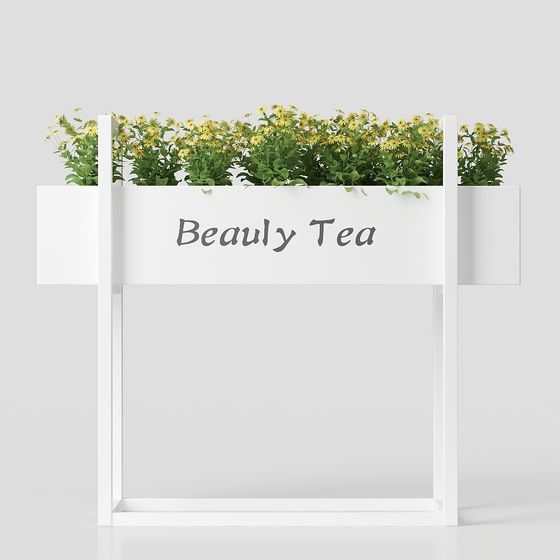 Beauly Tea Planter 3D model
