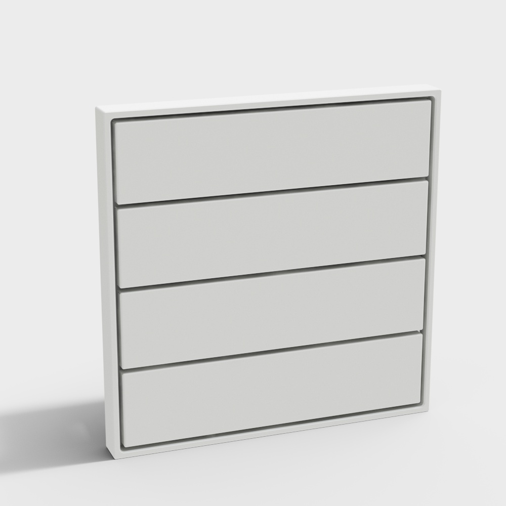City Window 3D model - Modern Minimalist Design