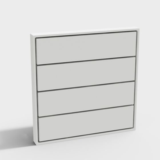 City Window 3D model - Modern Minimalist Design