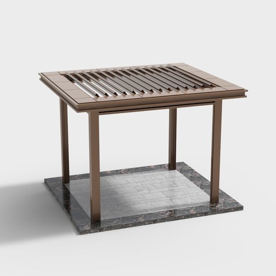 Urban Balcony Table 3D model