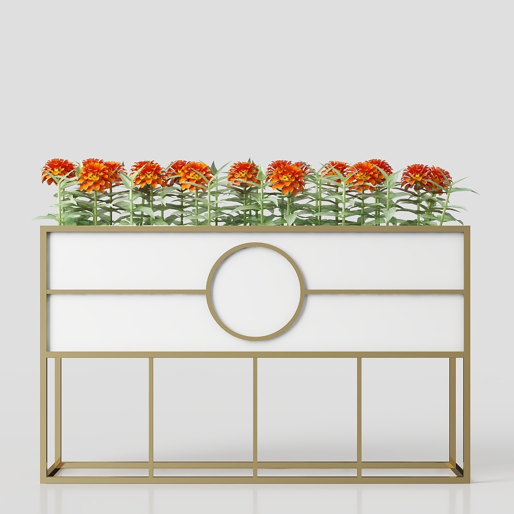 B&B modern flower box