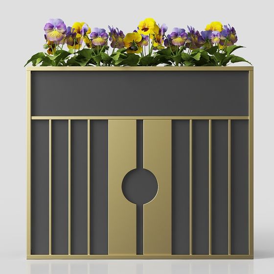 Urban Oasis Planter 3D model