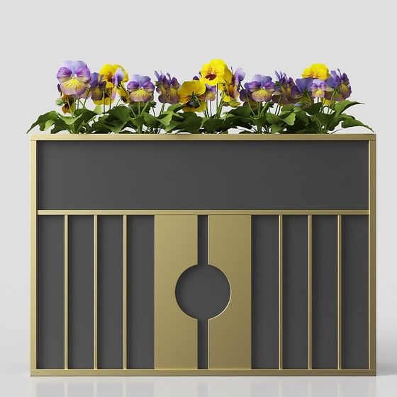 Urban Oasis Planter 3D model