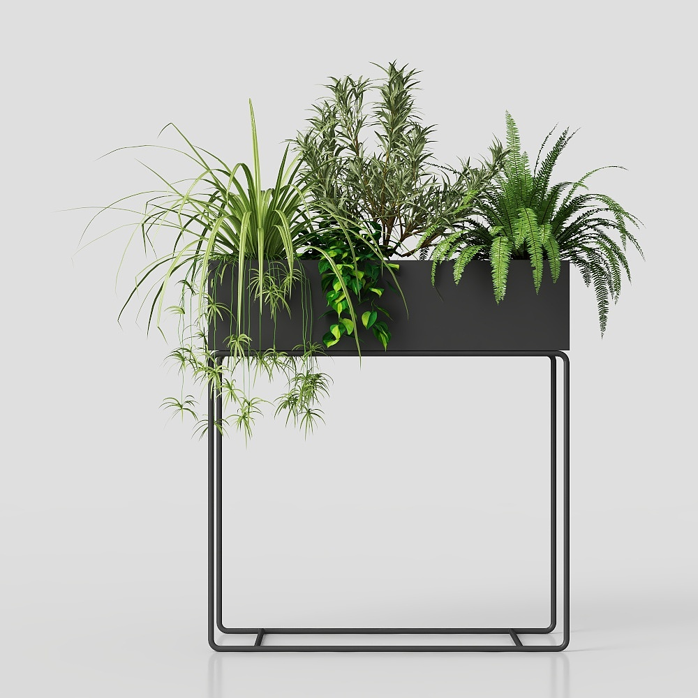 時尚客廳植物架