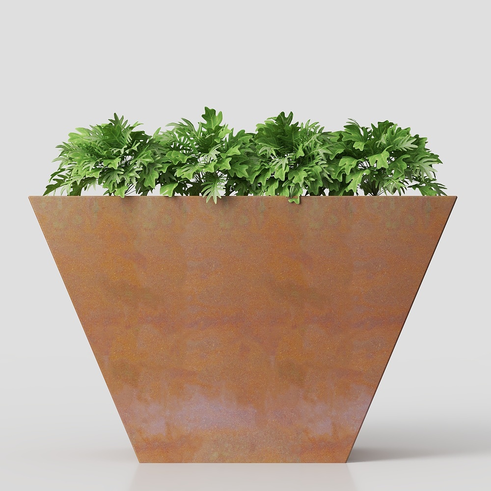 Rustic Plant Pot 3D model