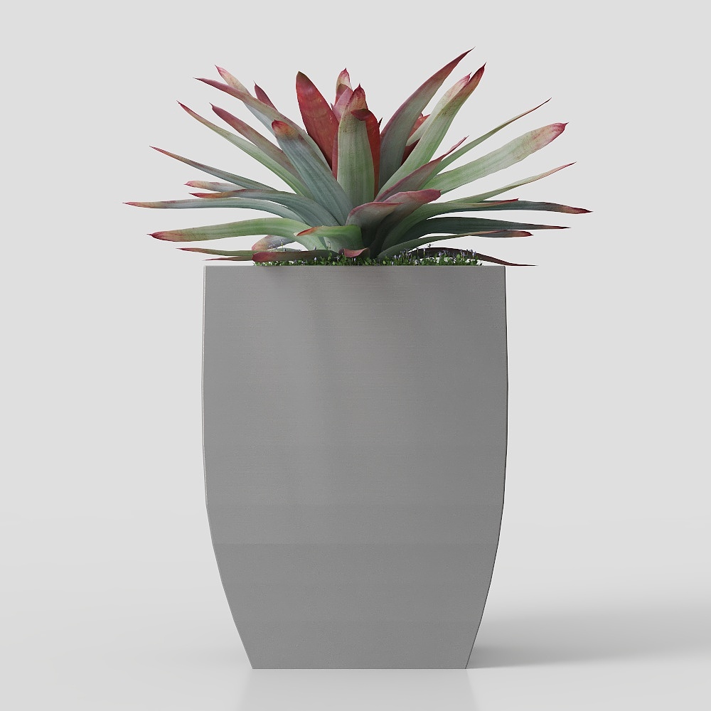 Modern flower box for balcony