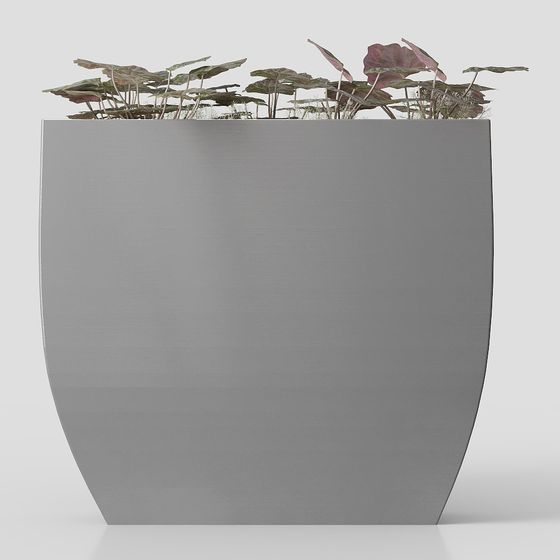 Urban Oasis Planter 3D model for Modern Designs