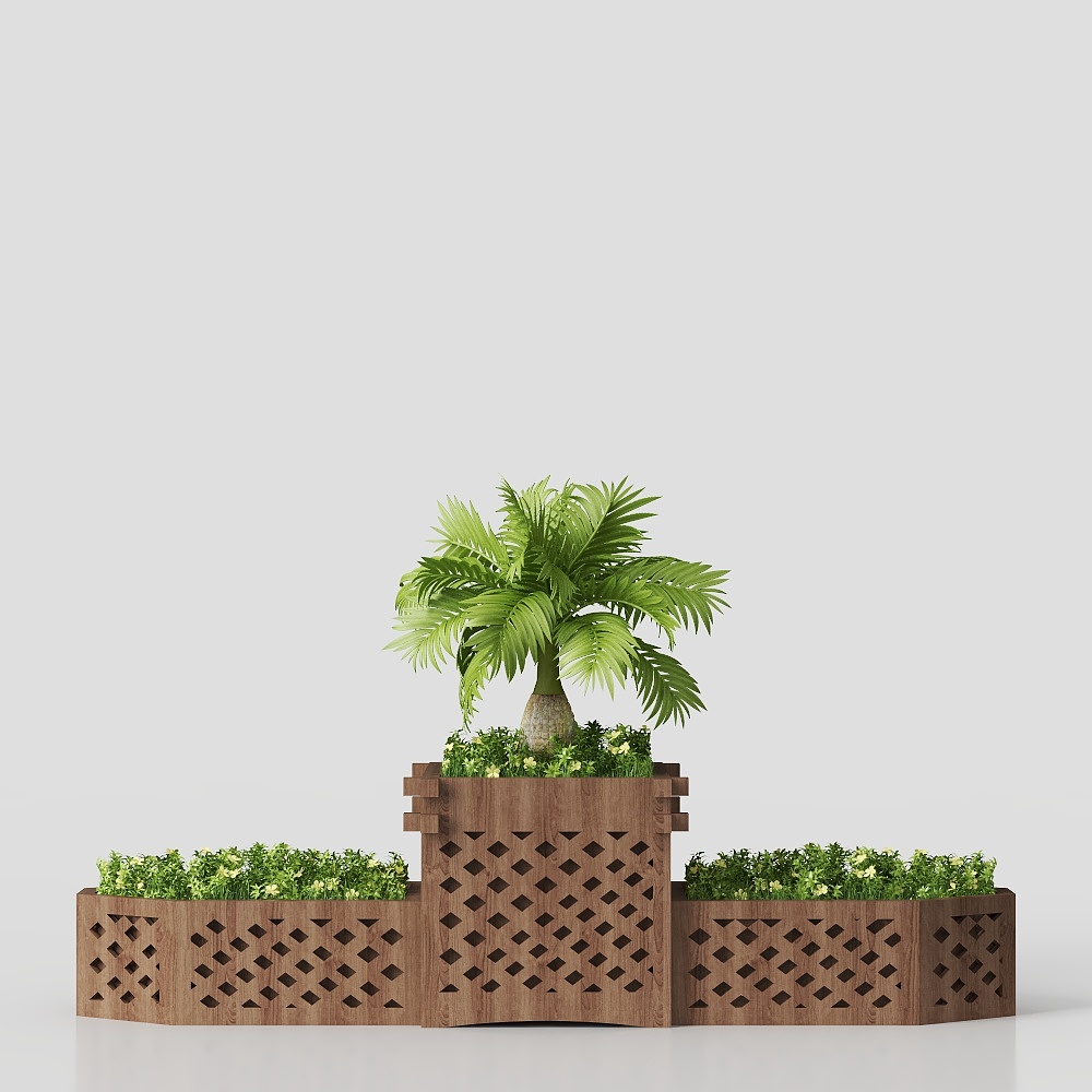 Thảm hoa hiện đại trong vườn