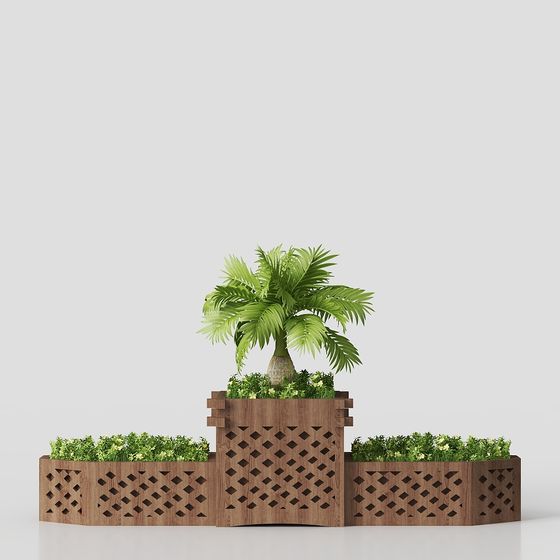 Thảm hoa hiện đại trong vườn