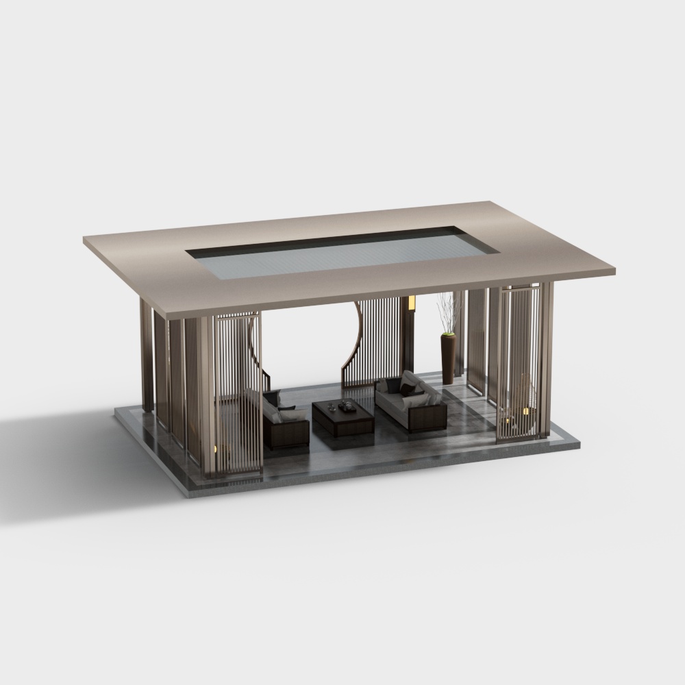 Leisure landscape pavilion