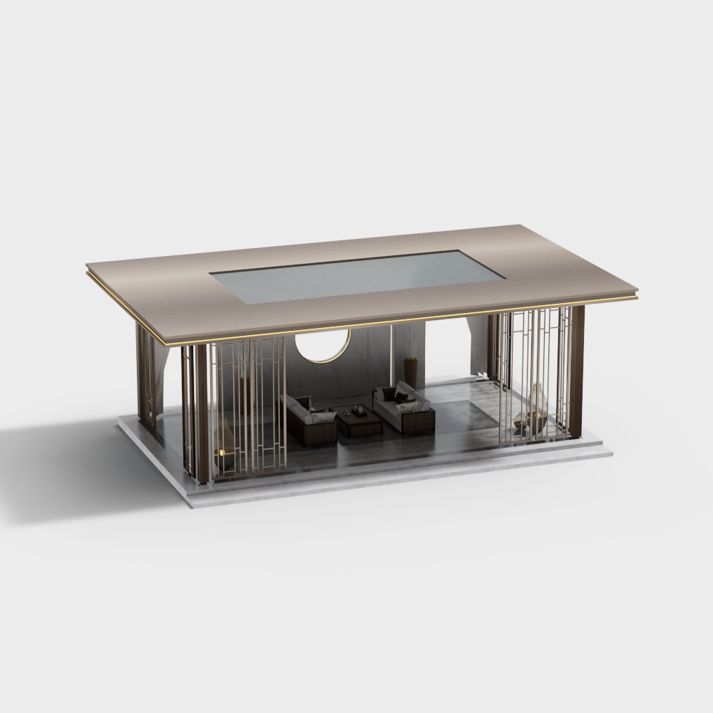 Leisure landscape pavilion