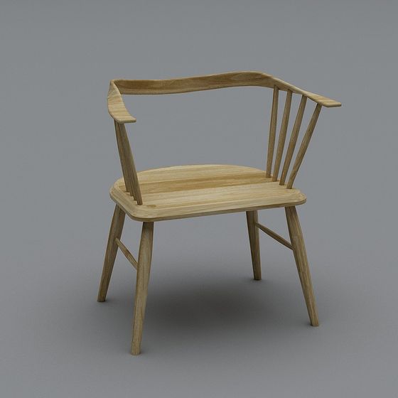 เก้าอี้ BOAZWOOD 02.ร้านเฟอร์นิเจอร์53_เก้าอี้กลม_โอ๊คขาว