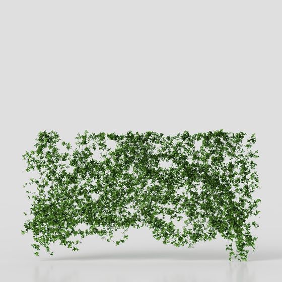 Vine Wall 3D Model for Designers and Developers