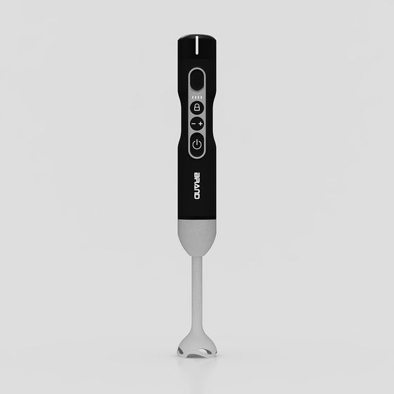 Sleek Hand Blender 3D Model