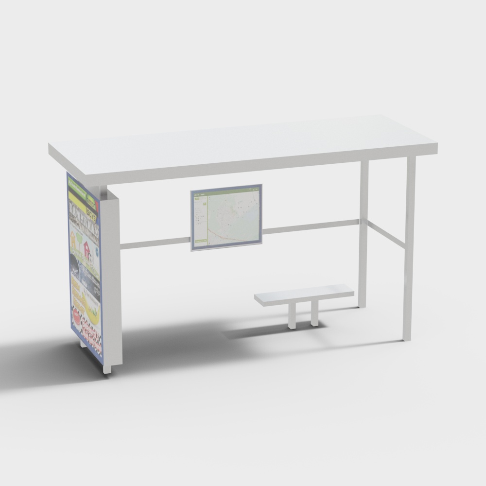 Industrial park bus stop