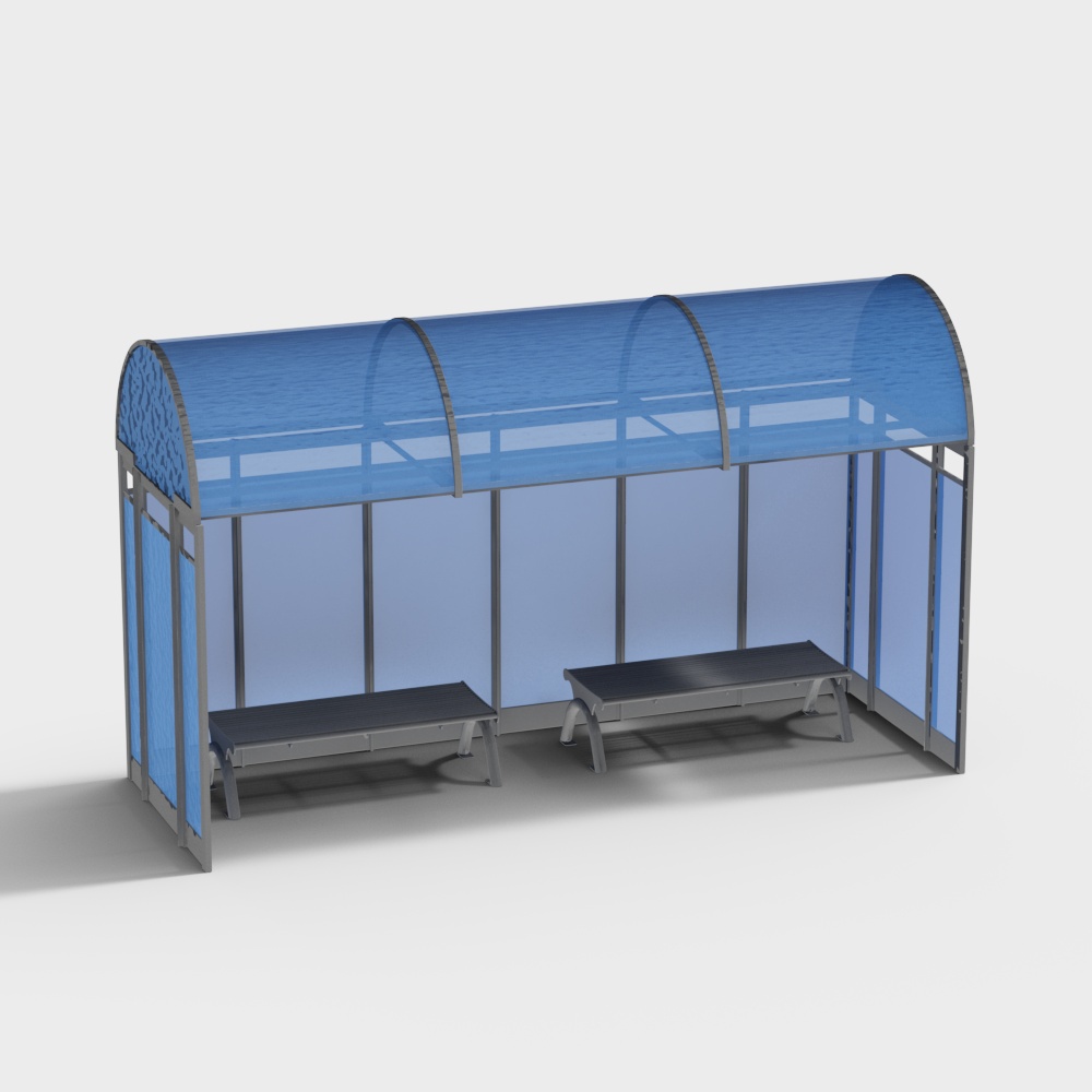 Industrial park bus stop