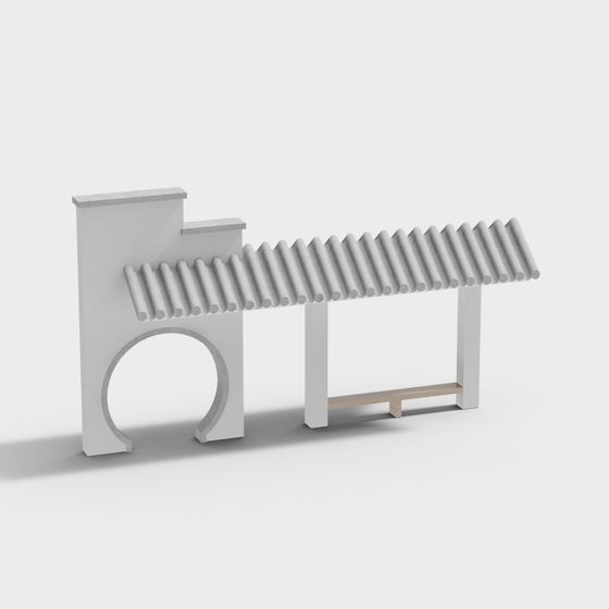 Parada de autobús en zona residencial