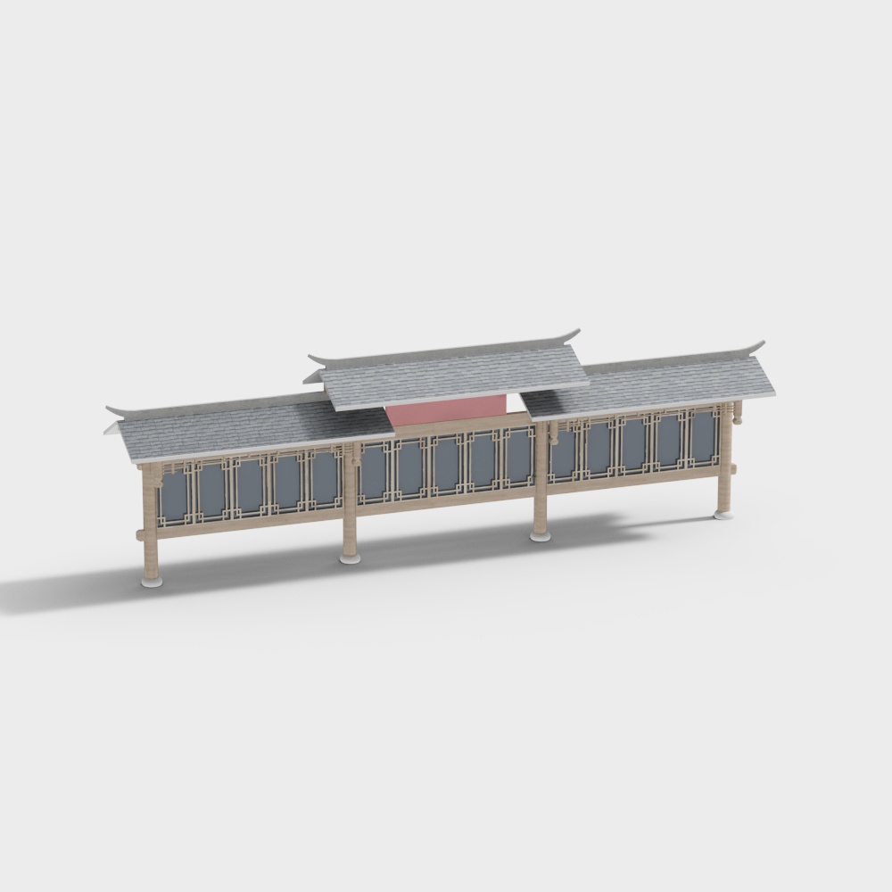 Residential area bus stop