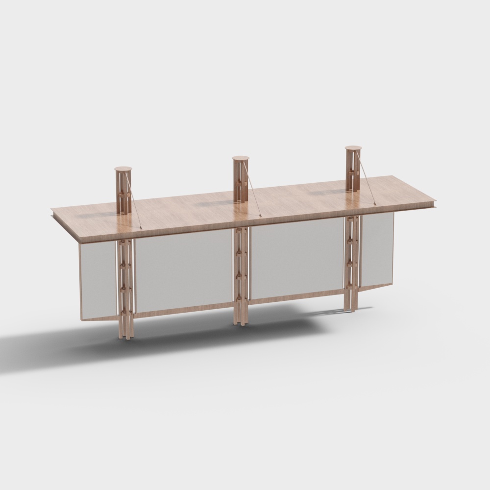 Parada de autobús parque industrial