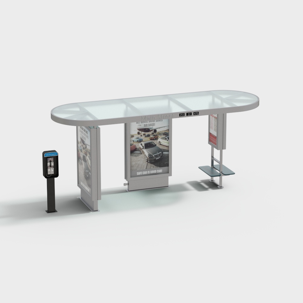 Parada de autobús de la estación de ferrocarril