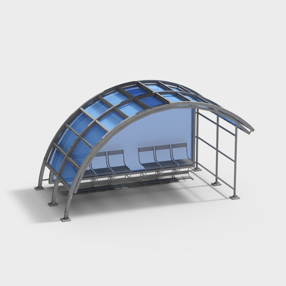 Industrial park bus stop