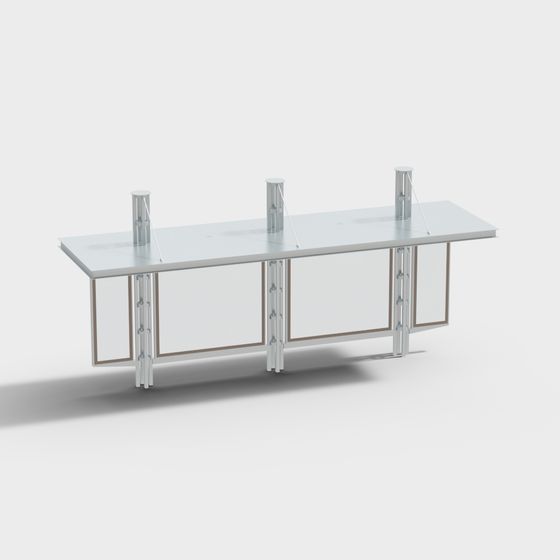 Parada de autobús parque industrial