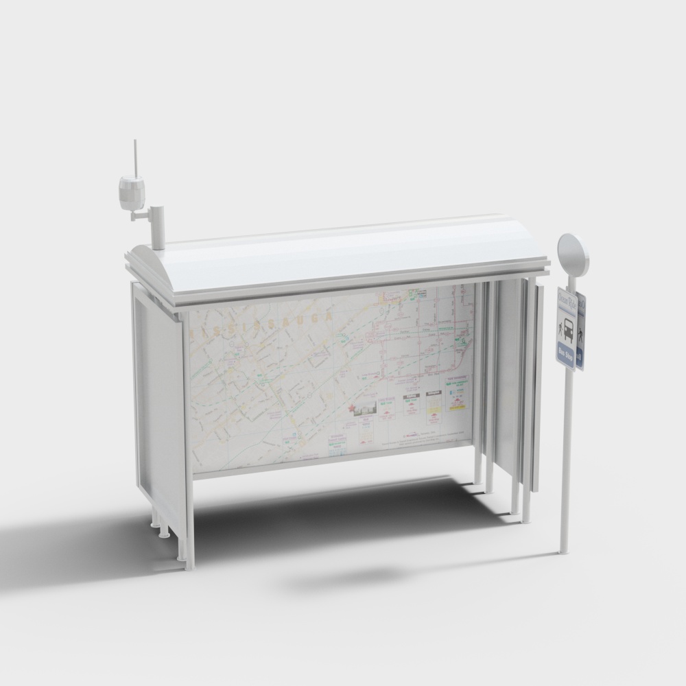 지하철 역 버스 플랫폼