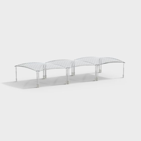 Futuristic Bridge 3D model for Modern Designs