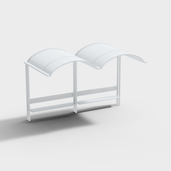 City Bridge Low-Poly 3D model