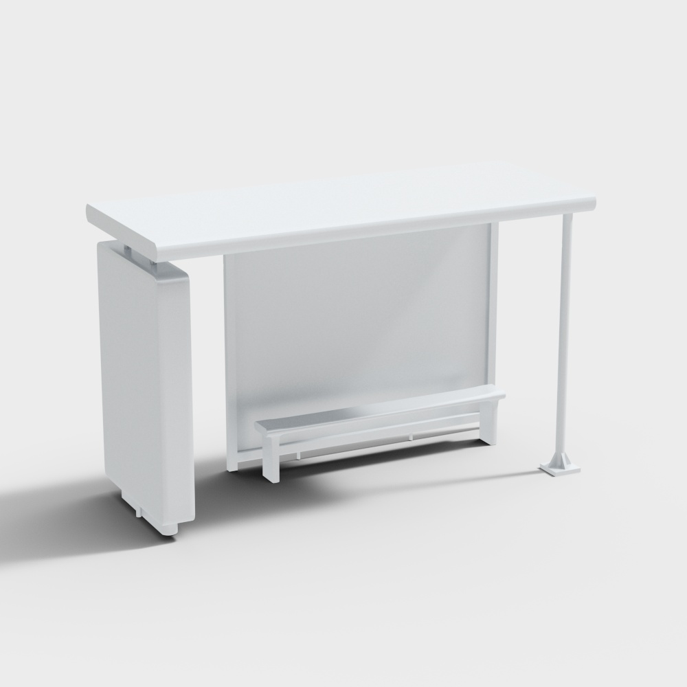 도시 버스 정류장