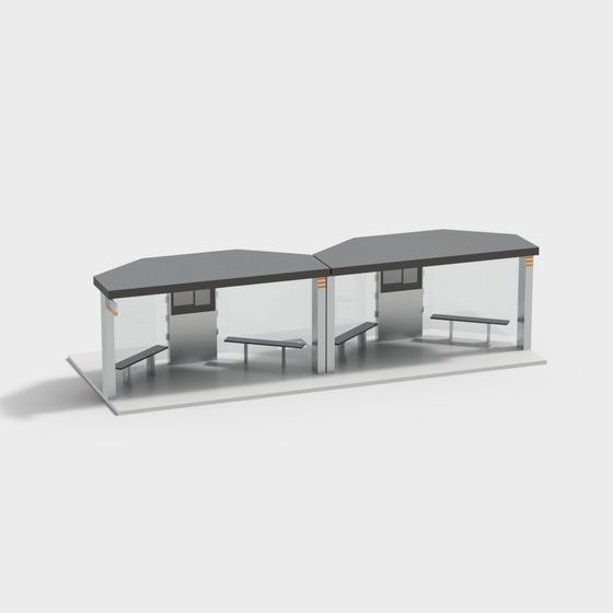 도시 중국 버스 정류장