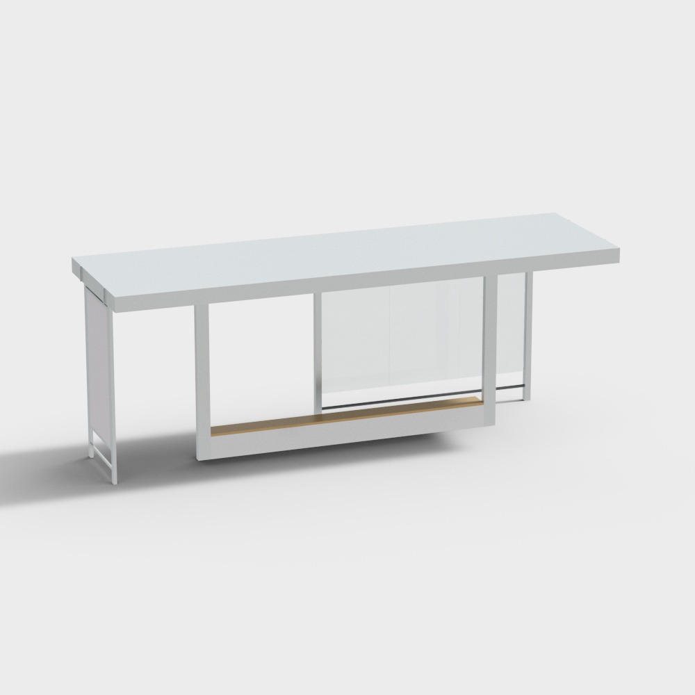 Residential area bus stop