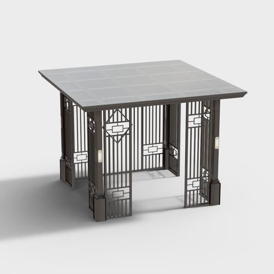 Urban Garden Pavilion 3D model