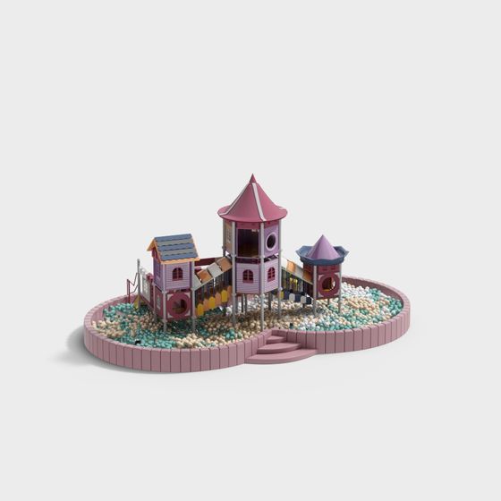 สระลูกบอลมหาสมุทรในพื้นที่กิจกรรมเด็ก