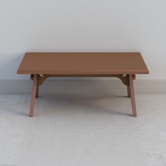Stylish City Table 3D Model – Minimalist Interior Design