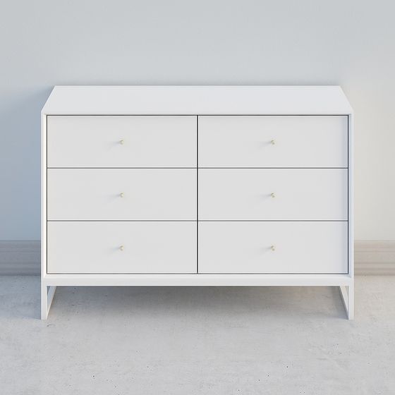 Minimalist Dresser 3D model