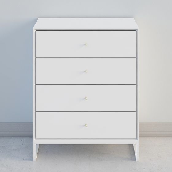 Minimalist Dresser 3D model